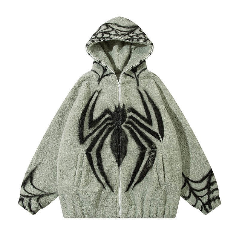 Spider Zip Hoodie