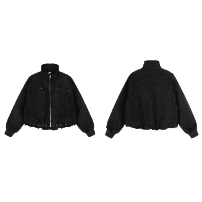Crop Bomber Jacket