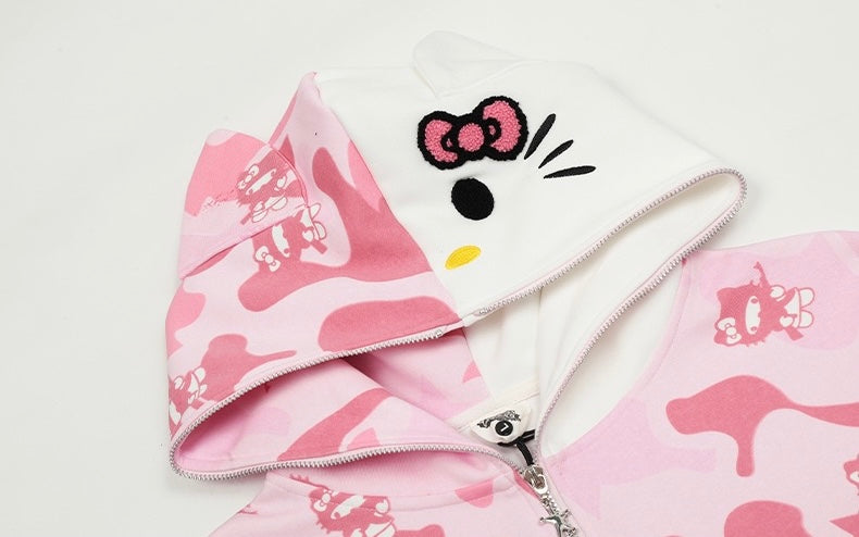 Hello Kitty Zip Hoodie
