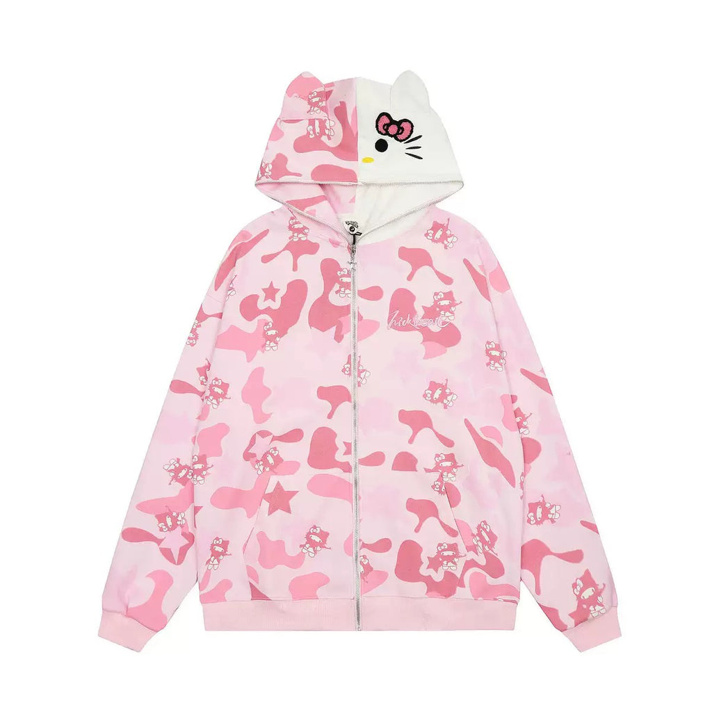 Hello Kitty Zip Hoodie
