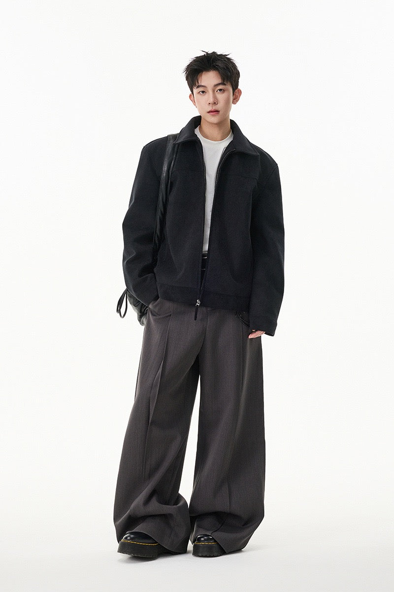 Suede Leather Jacket